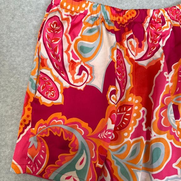 Van Winkle & Co Womens Pajama Bottoms Satin Shorts Size L - Picture 4 of 7